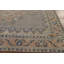 Tapis traditionnel gris surteint 9 x 13