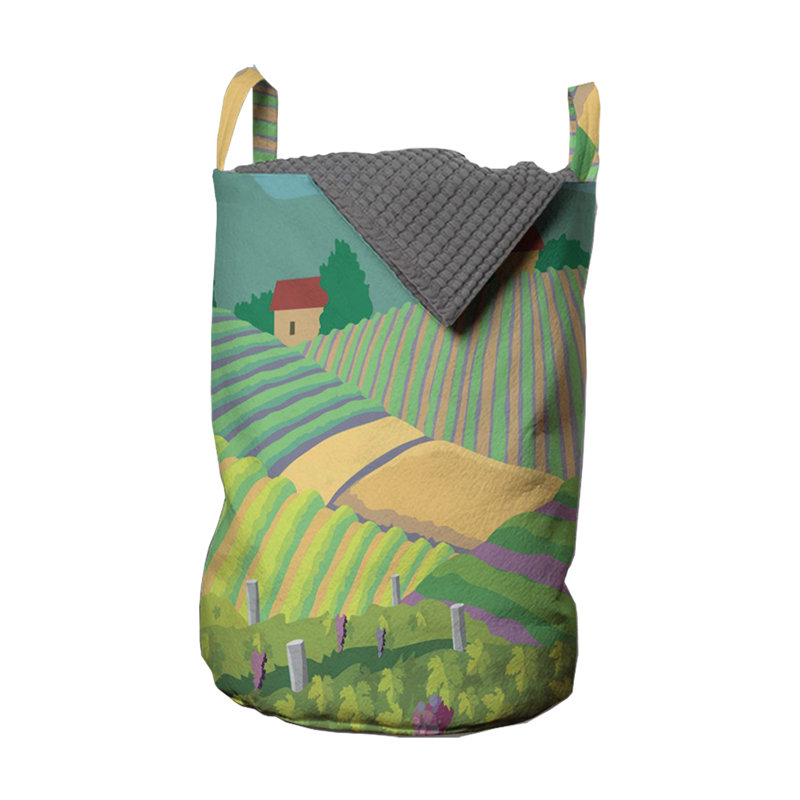 Fabric Laundry Bag with Handles