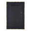  Miroir rectangulaire en laiton et bambou