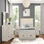 Mobilier de chambre transitionnel en miroir