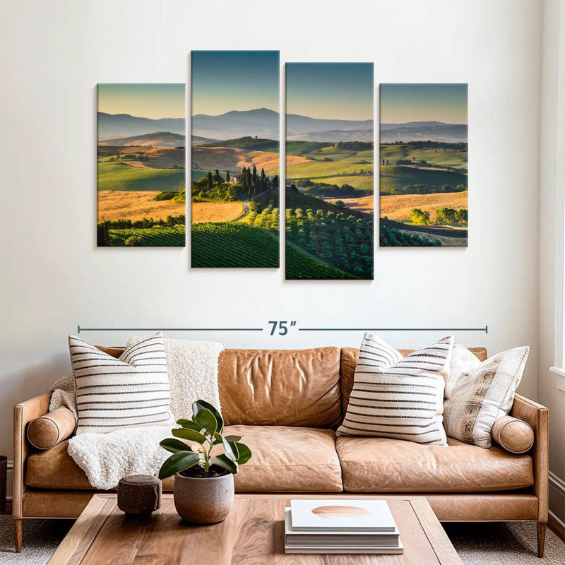 Lynelle, Toscane, Collines et Vallées, H 42 po x l 68 po