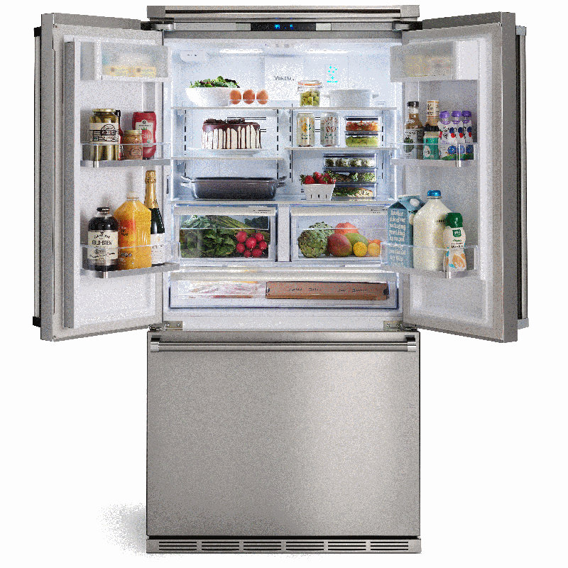 3 Series 36" French-Door Bottom-Freezer