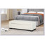 Banc repose-pieds de 50 po en tissu texturé rectangulaire avec couvercle à charnières pour le siège, le repose-pieds et le rangement caché, parfait pour le salon, la chambre à coucher ou le vestibule -2097205391