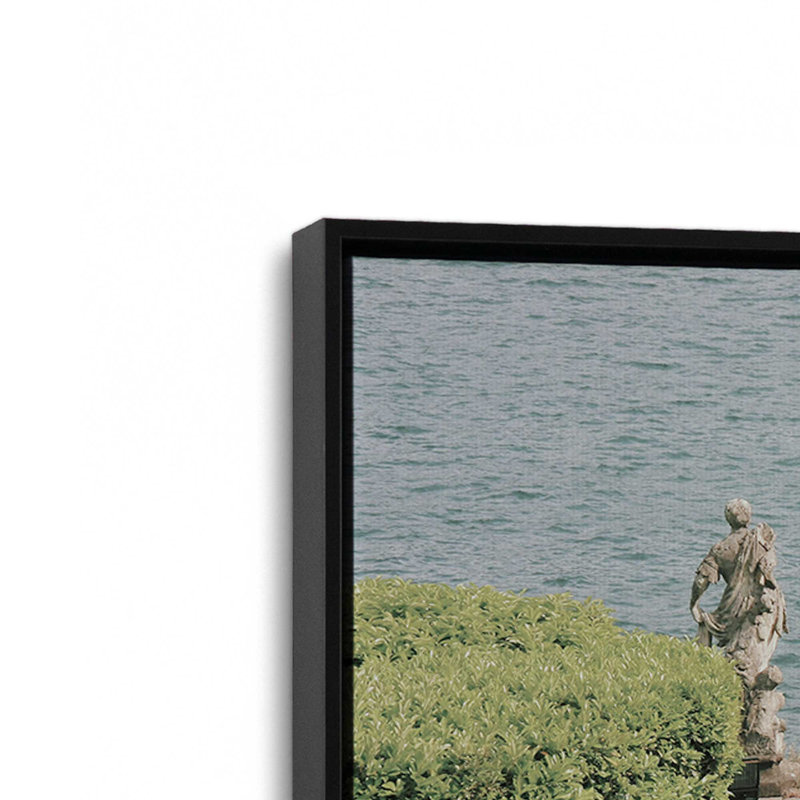Impression sur toile Gates of Tranquility, Cadre flottant noir satiné, H 8,75 po x l 12,75 po x P 1,75 po