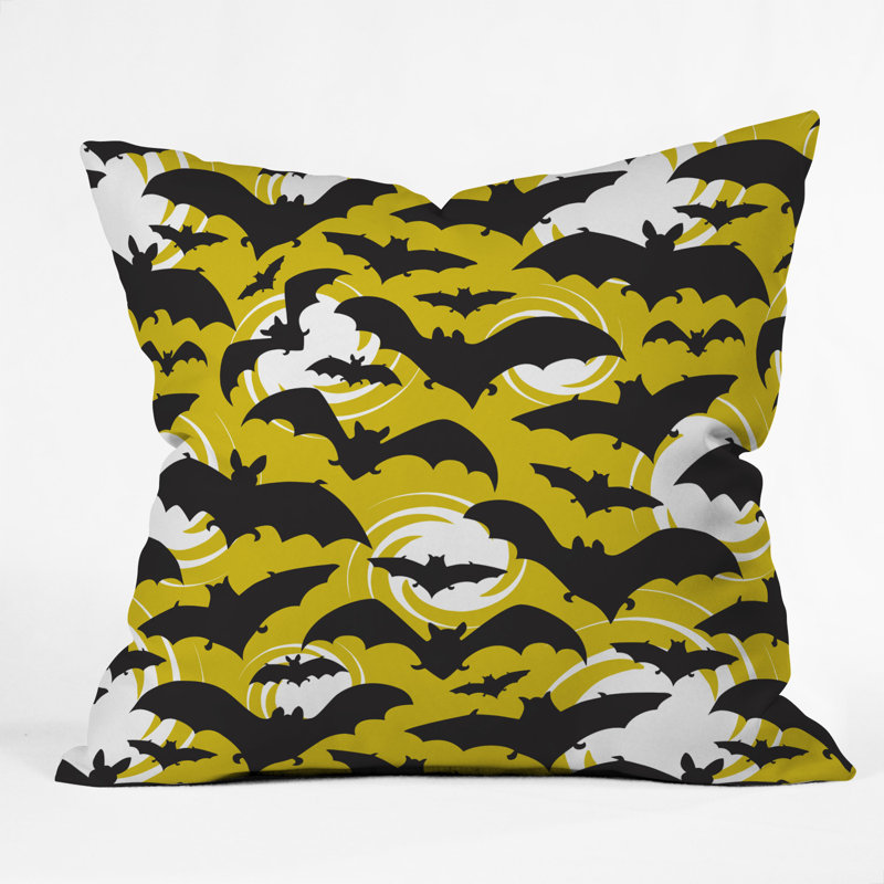 Heather Dutton Night Watch Throw Pillow, 16" x 16", Green