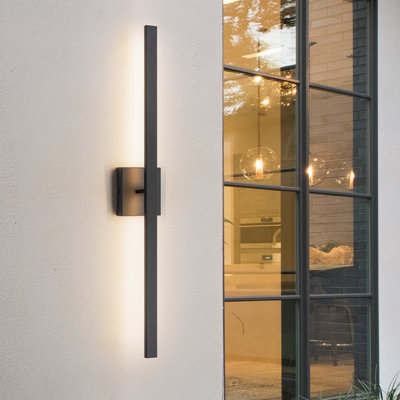 Lampe murale à DEL à intensité variable en aluminium 31,5 "H