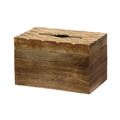Wood Standing Napkin Holder