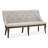 Extendable Rectangular Dining Table With 2 Benches-811010104