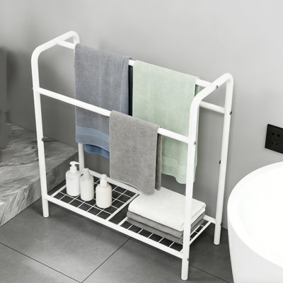 3 Tier Metal Freestanding Towel Rack