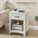 Table de chevet 18 po avec station de charge Allenside