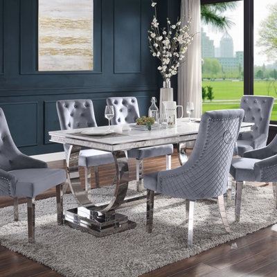 Ejona Marble Dining Table