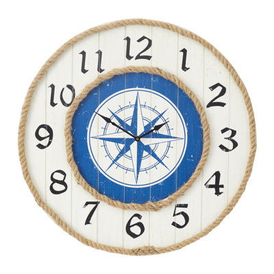 Lasiandra Wood Wall Clock