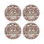 Sous-verres ronds en cuir Royal Vegan de Royal William et Mary-660188117