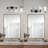 19 Inch 3-Light Black Modern Vanity Light -147193142-138827668