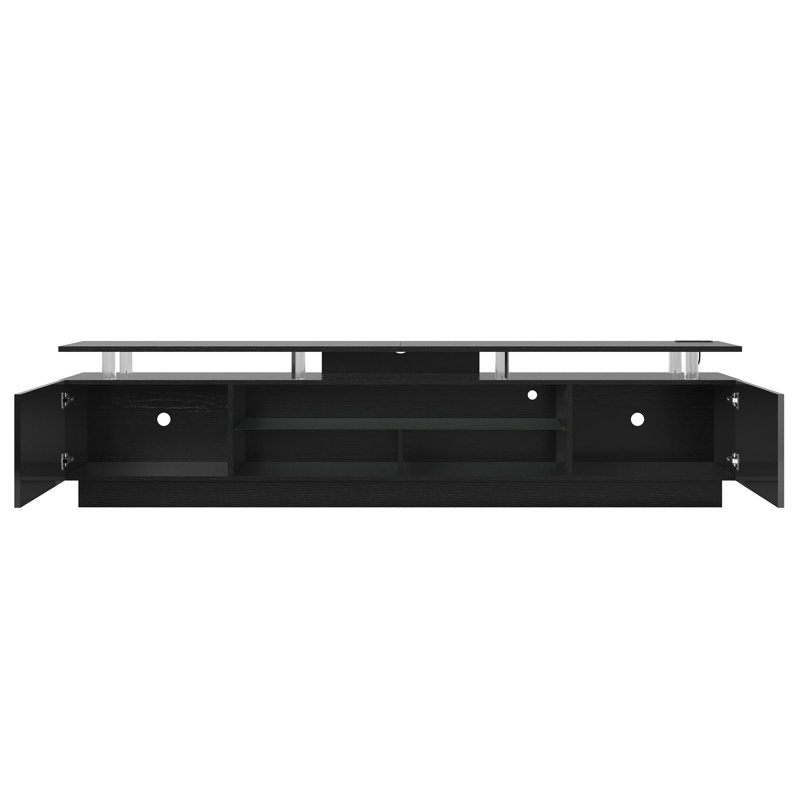 TV Stand for TVs up to 88", Black