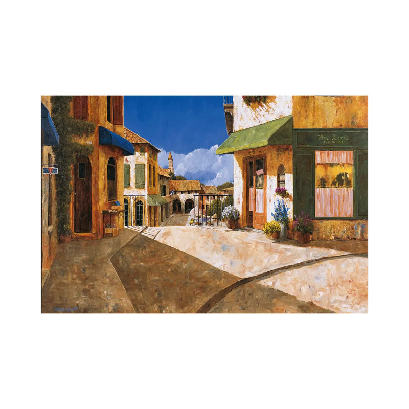 On My Way To The Market by Gilles Archambault - Wrapped Canvas Painting, 101.6 cm H x 66.04 cm W x 1.91 cm D