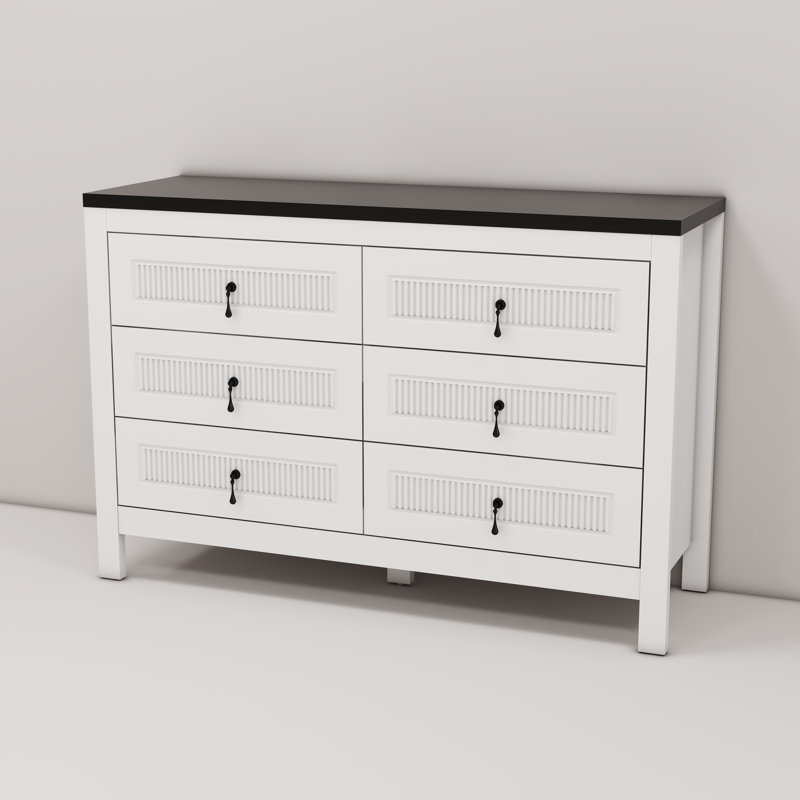 Kadedra 47.5'' W 6 - Drawer Dresser