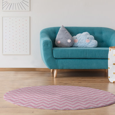 Chenille Chevron Indoor Rug