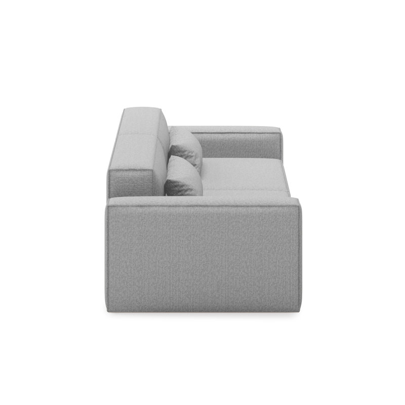 Mix Modular 2-Pc Sofa, Parliament Stone Performance Twill