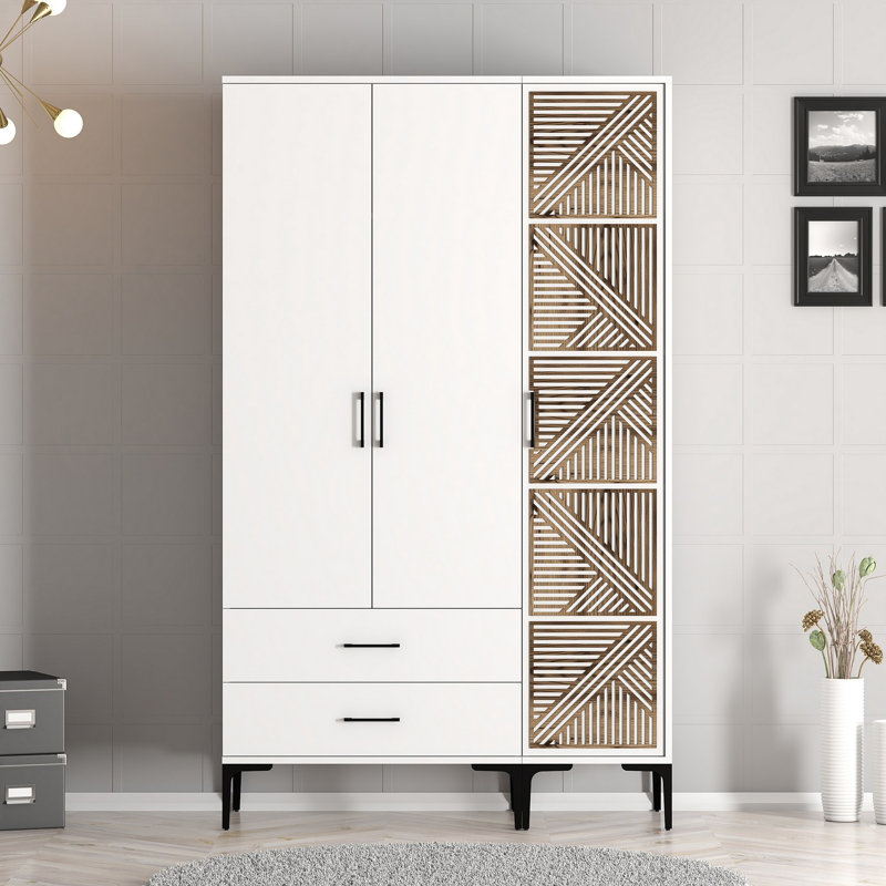 Armoire Ayreanna, Blanc