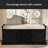 Storage Bench with Cushion, 2 Drawers and 2 Cabinets, Removable Cushion, for Living Room, Entryway-750443614