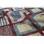 Pakistan Gabeh Wool Patchwork Area Rug