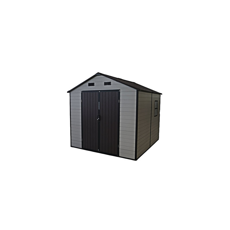 Outdoor Storage Shed With Windows