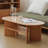 46.85" Solid wood Rectangular Coffee Table-109243080