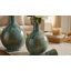 Ensemble de 3 vases décoratifs en céramique et grès-117258552