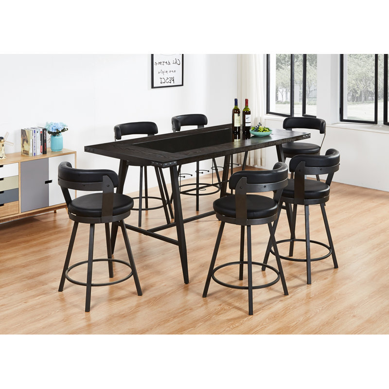 Tabouret de bar 2Pc