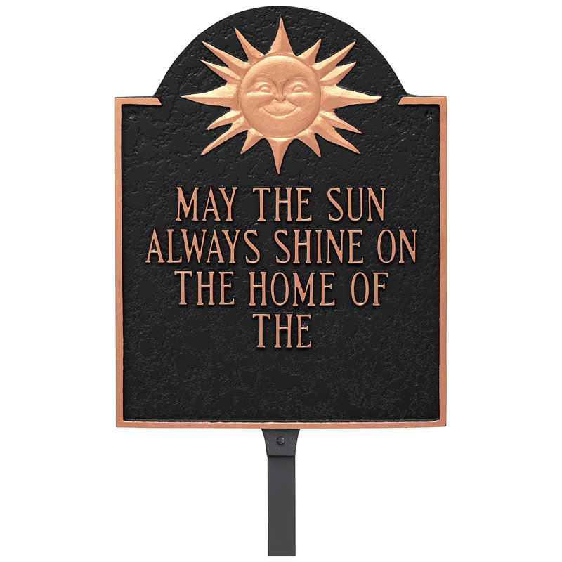 Home of Wedding Anniversary Garden Sign, Yes