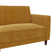 Perdue 81.5" Velvet Square Arm Convertible Sofa