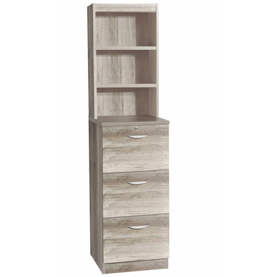 Jeremy 48cm Wide 3 -Drawer File Cabinet
