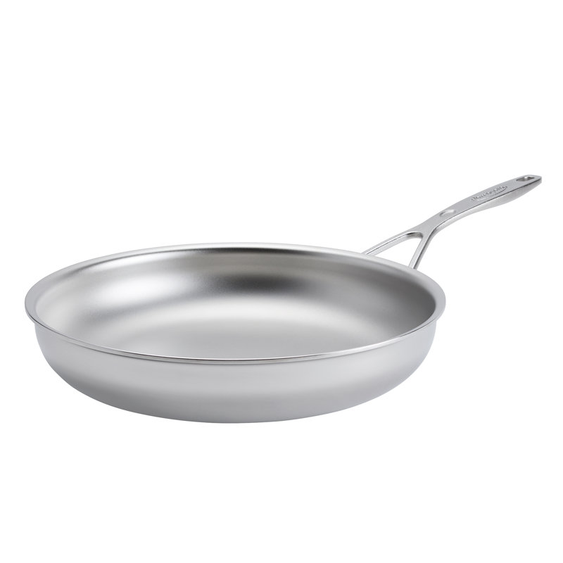 Demeyere Industry 5 Nanotouch 9.5-Inch Fry Pan, 11"