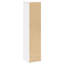 Bathroom Cabinet With Roll Holder 20.5X20x90 Cm-2017011986