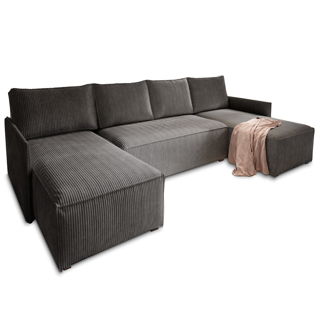 Ecksofa Shadman mit Bettfunktion