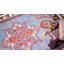 Tapis oriental bleu / rouge-2135400759