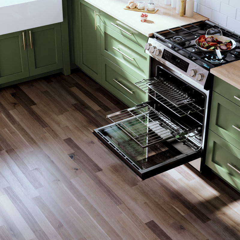 30 Inch Self-Cleaning Gas Range with AirFry and Glass Touch Controls in Stainless Steel