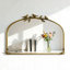 Miroir mural rétro vintage en métal avec oiseaux et branches en fer-1571844642