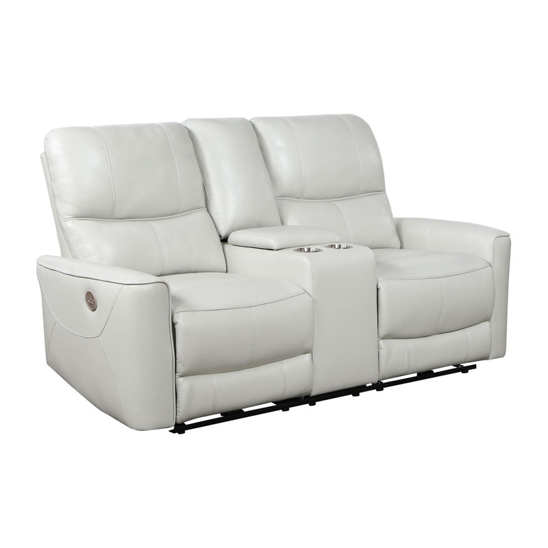 Causeuse inclinable électrique Denson Dove Grey, Gris