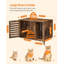 Engineered Wood Litter Box Enclosure-110743764