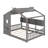 Full Size Floor House Bed-1547242516