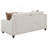 Beige Upholstered Sloped Arm Sofa
