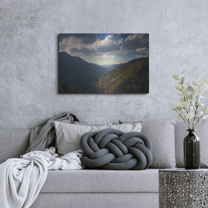 «Autumn in Appalachia» par Rick Berk, art mural en métal, H 24 po x l 36 po