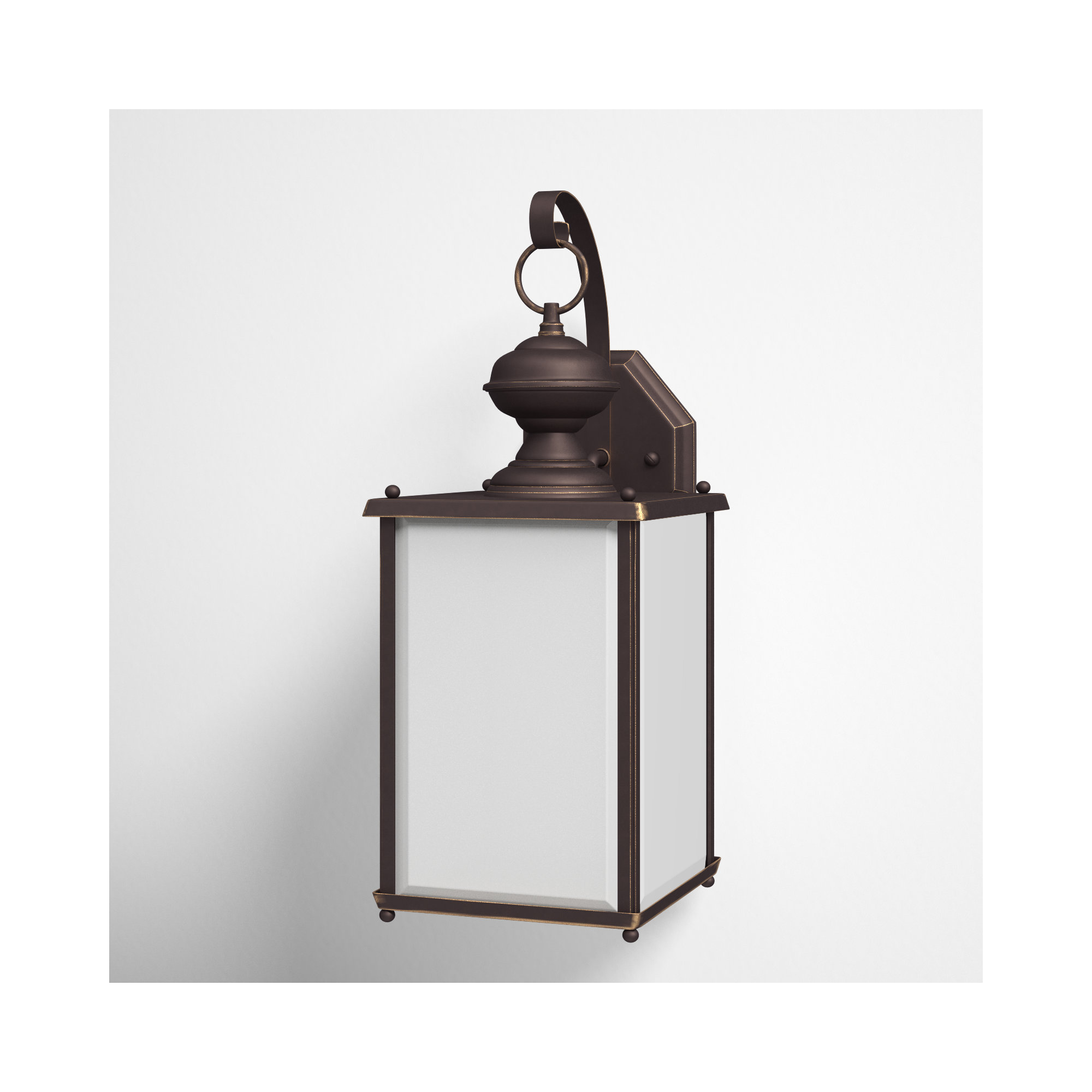 Adaline Single Light Outdoor Wall Light, No, Antique Bronze