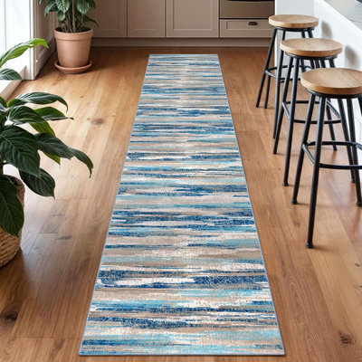 Tapis de couloir de cuisine lavable antidérapant