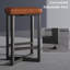 Counter Stool with Metal Frame