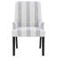 Chaise avec accoudoirs rembourrée Hanlon beige