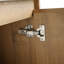 Meuble-lavabo autoportant de 48 pouces avec portes à fermeture douce et rangement ouvert, fabrication en contreplaqué durable pour les salles de bain modernes