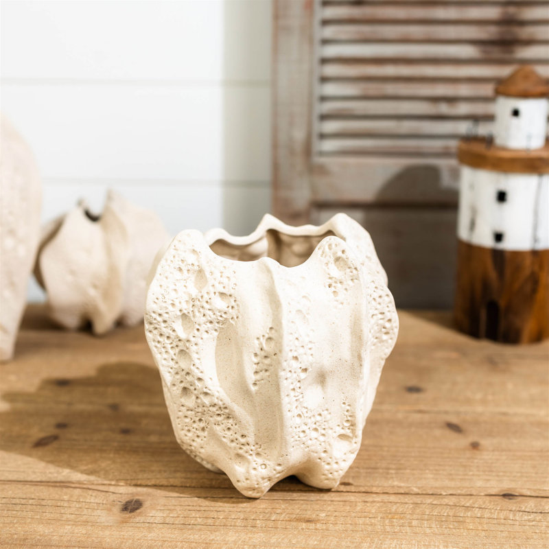 Organic Textured Stoneware Container- Set of 2